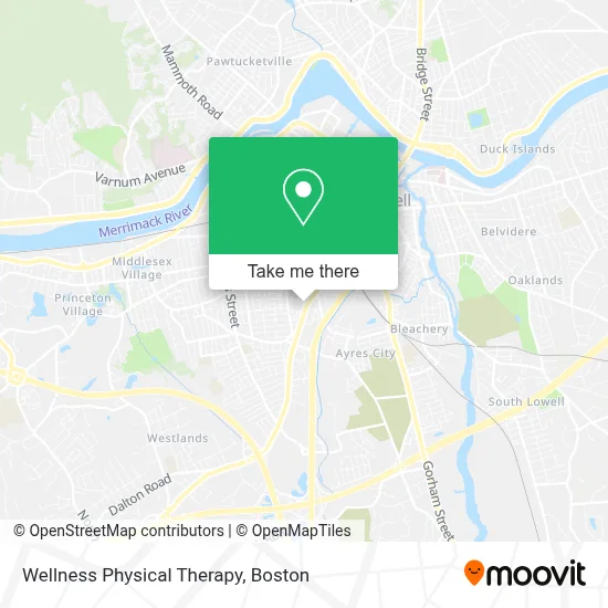 Wellness Physical Therapy map