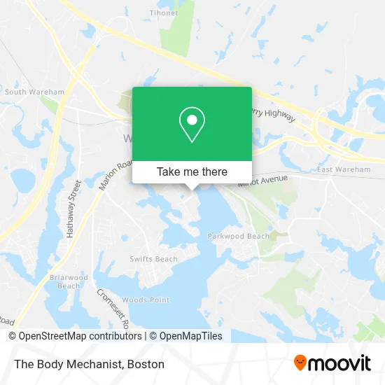The Body Mechanist map