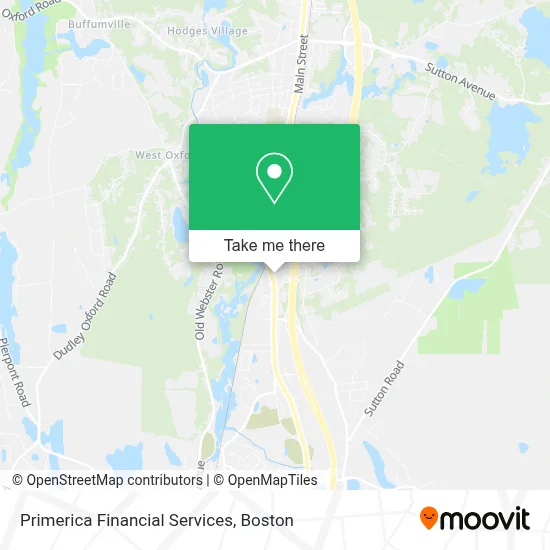 Primerica Financial Services map