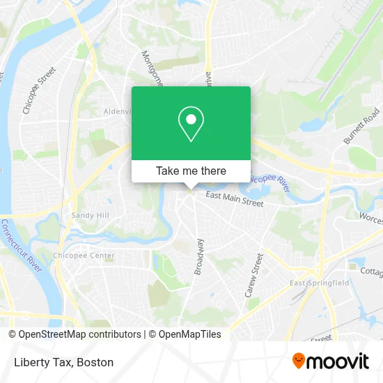 Liberty Tax map