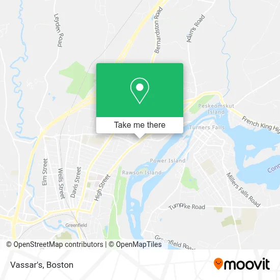 Vassar's map