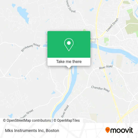 Mks Instruments Inc map
