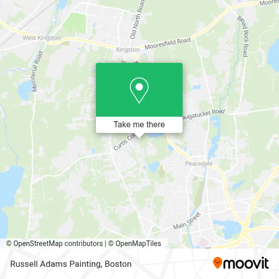 Russell Adams Painting map