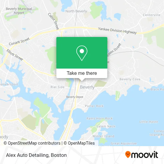 Alex Auto Detailing map