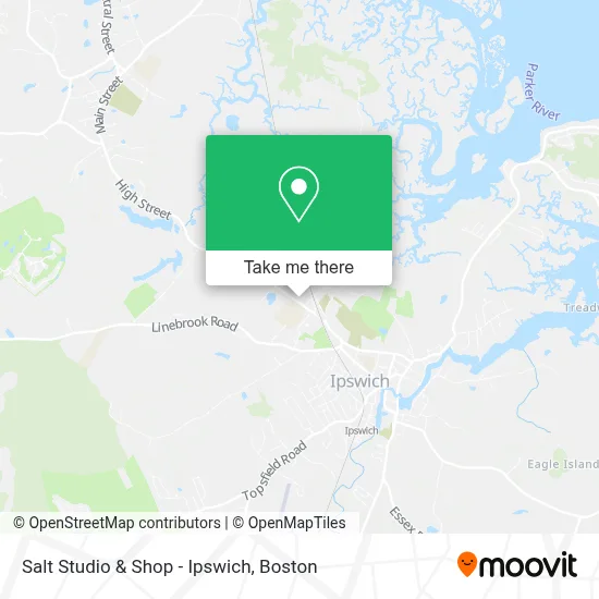 Salt Studio & Shop - Ipswich map