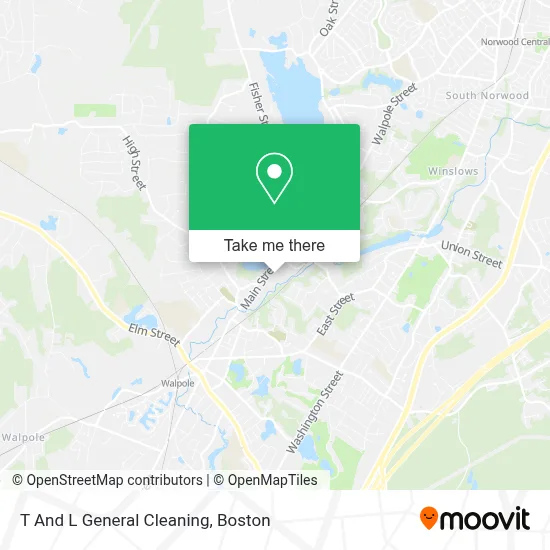 T And L General Cleaning map