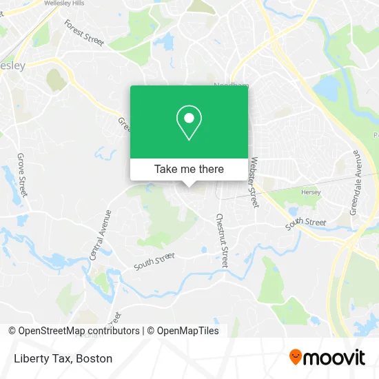 Liberty Tax map
