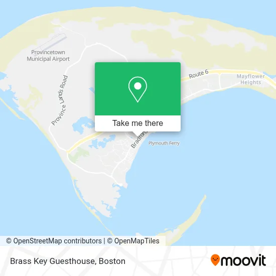 Brass Key Guesthouse map