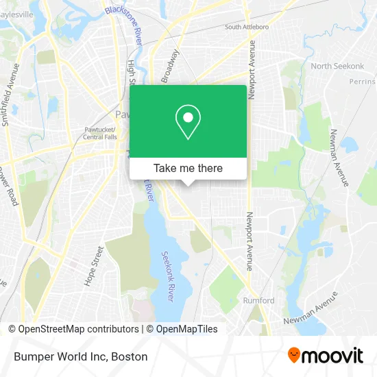 Bumper World Inc map