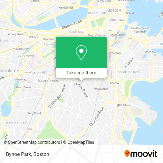 Bynoe Park map