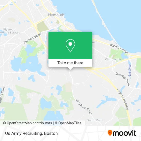 Us Army Recruiting map