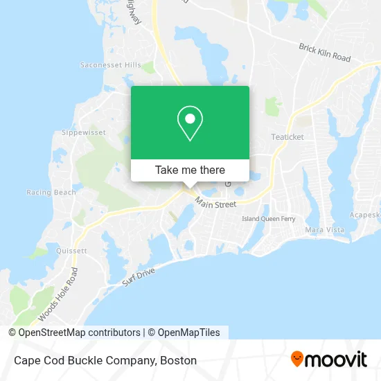 Cape Cod Buckle Company map