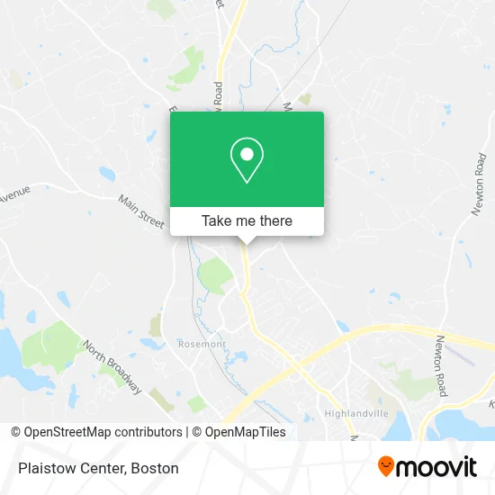 Plaistow Center map
