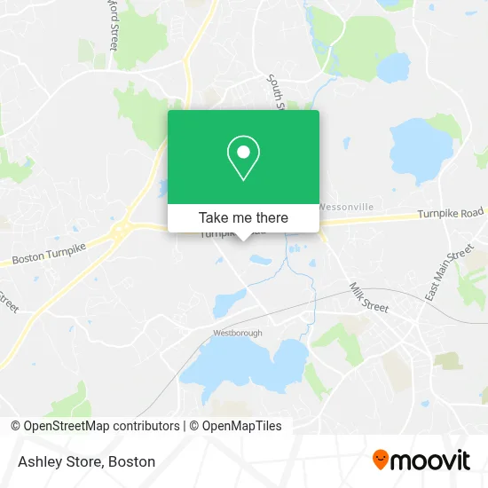 Ashley Store map