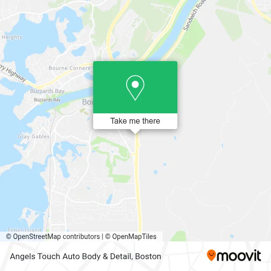 Angels Touch Auto Body & Detail map