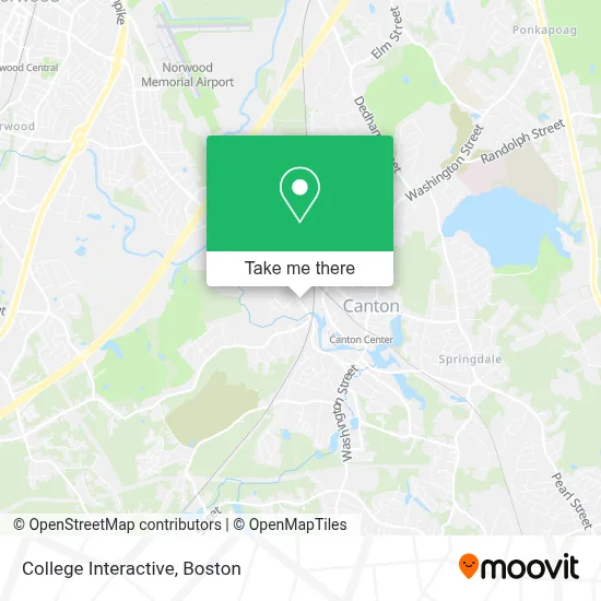 College Interactive map