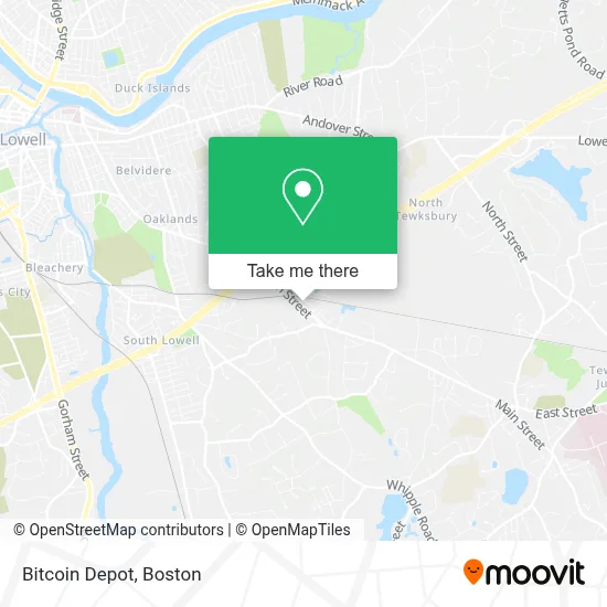 Bitcoin Depot map