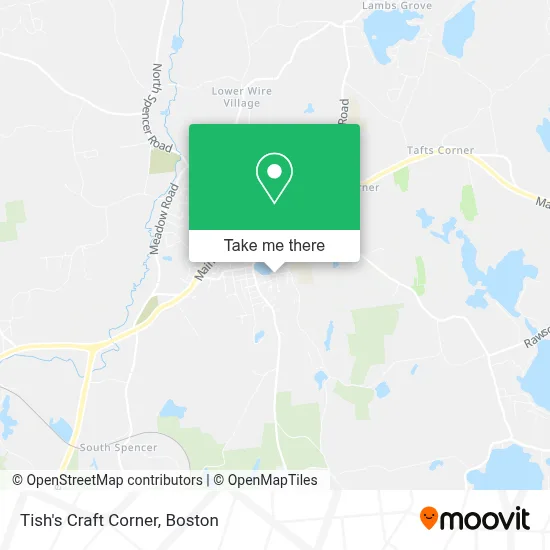 Tish's Craft Corner map