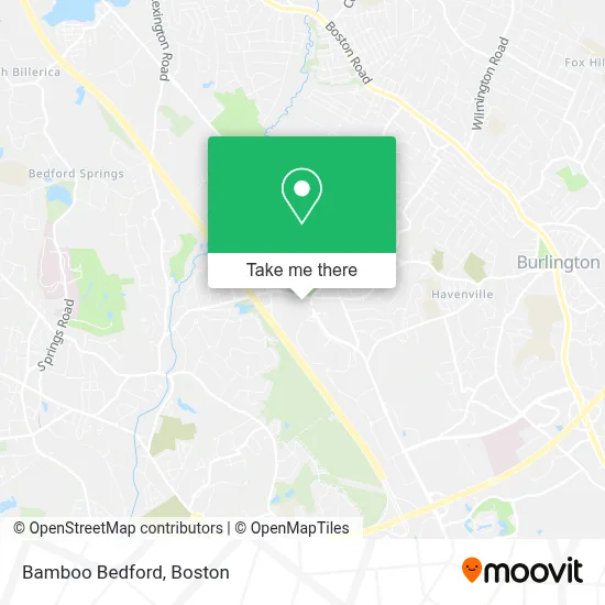 Bamboo Bedford map
