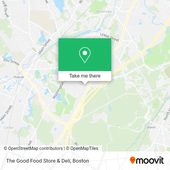 The Good Food Store & Deli map
