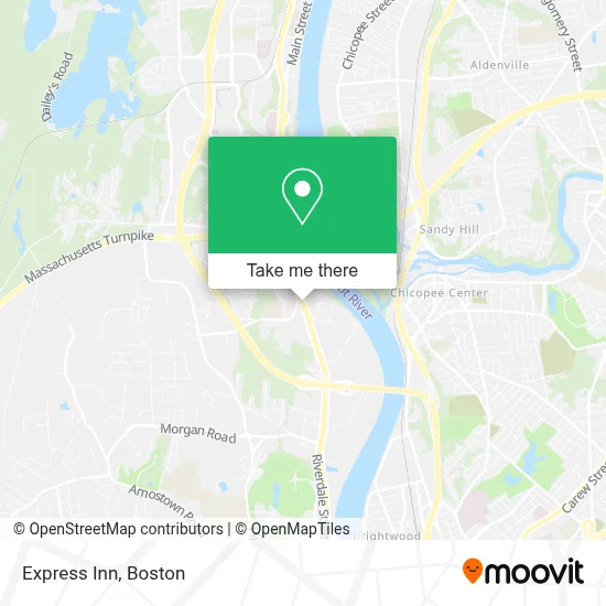 Express Inn map