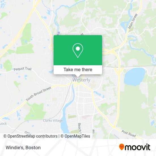 Windie's map
