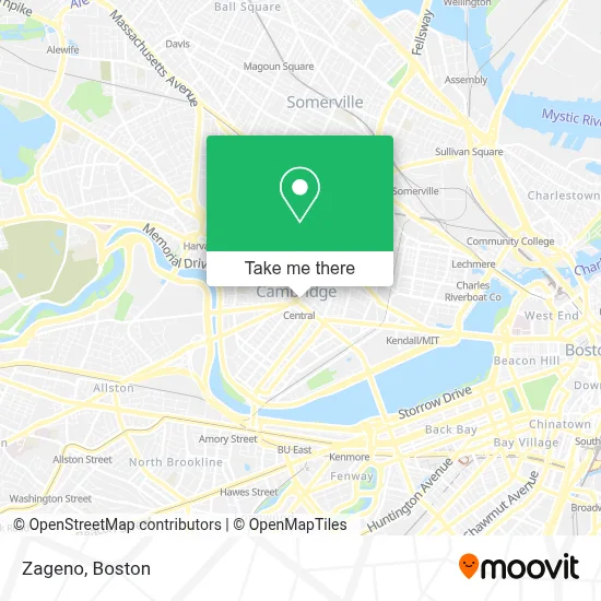 Zageno map