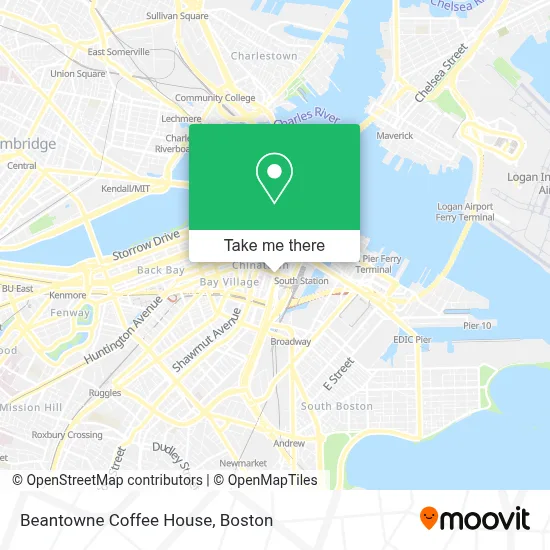 Beantowne Coffee House map