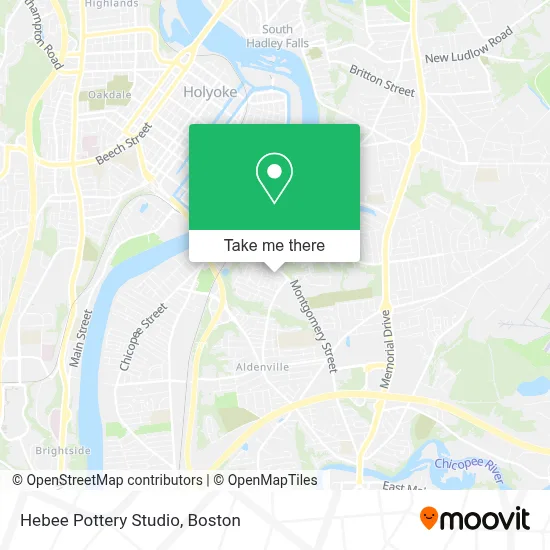 Hebee Pottery Studio map