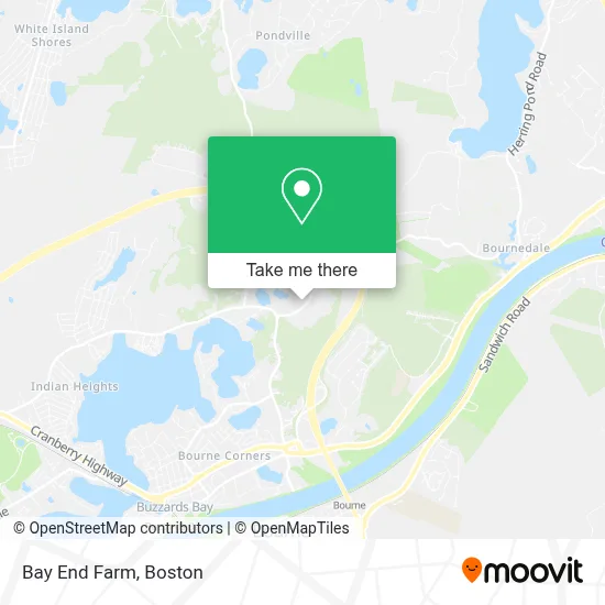 Bay End Farm map