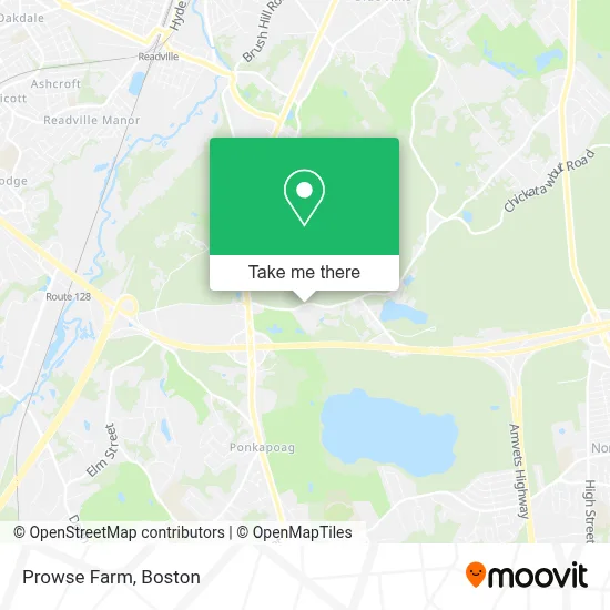 Prowse Farm map