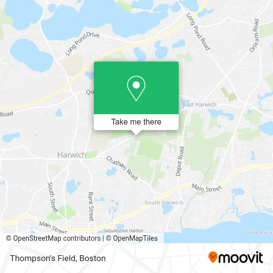 Thompson's Field map