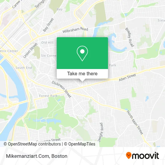 Mikemanziart.Com map