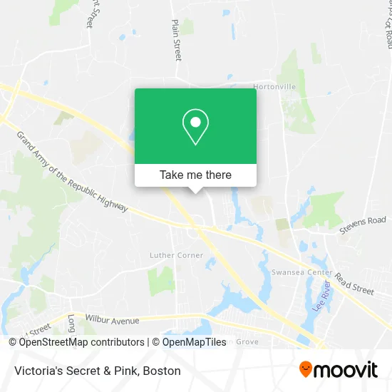Victoria's Secret & Pink map