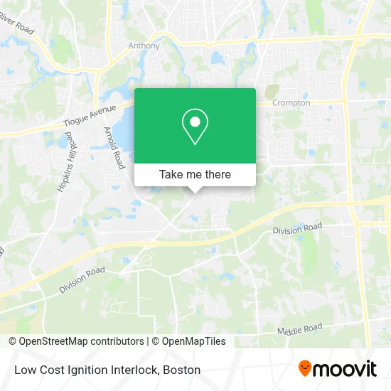 Low Cost Ignition Interlock map