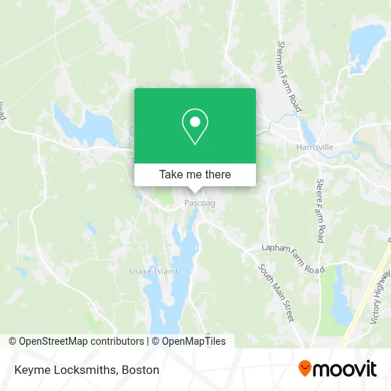 Keyme Locksmiths map