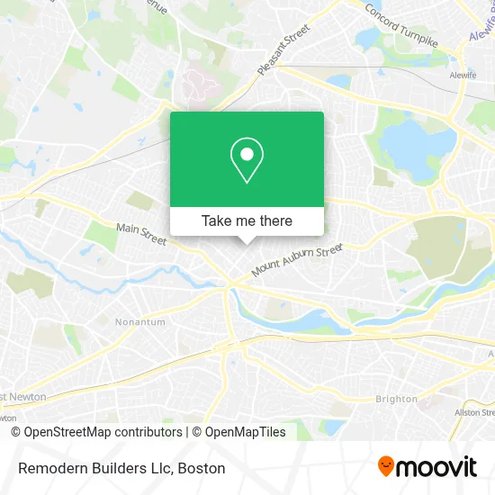 Remodern Builders Llc map