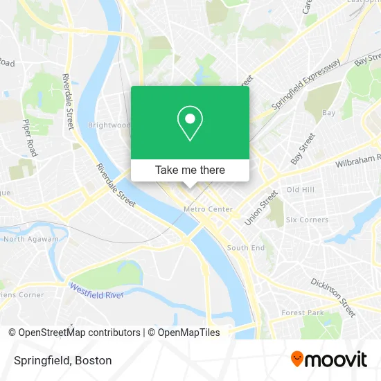 Springfield map