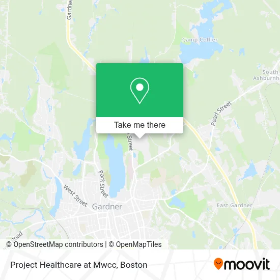 Project Healthcare at Mwcc map