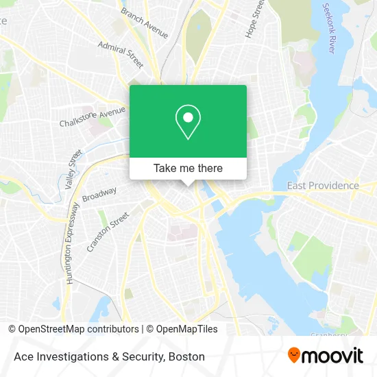 Ace Investigations & Security map