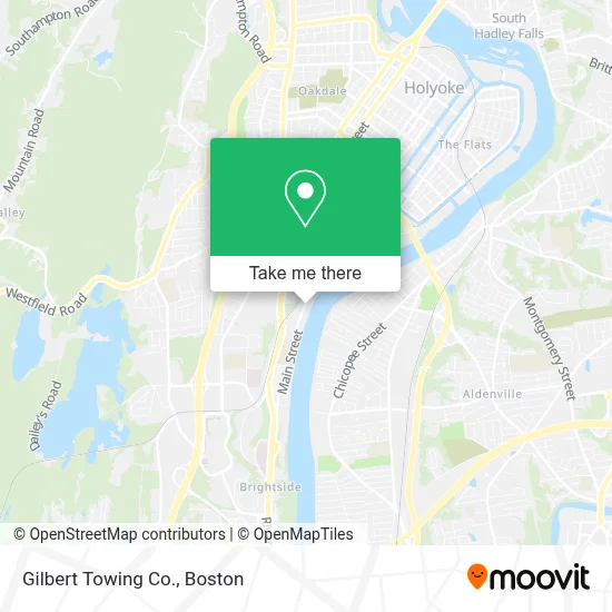 Gilbert Towing Co. map