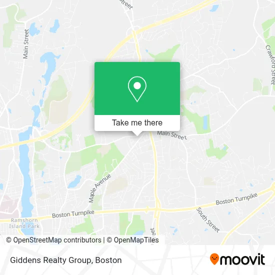 Giddens Realty Group map