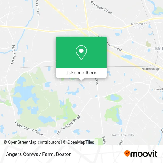 Angers Conway Farm map
