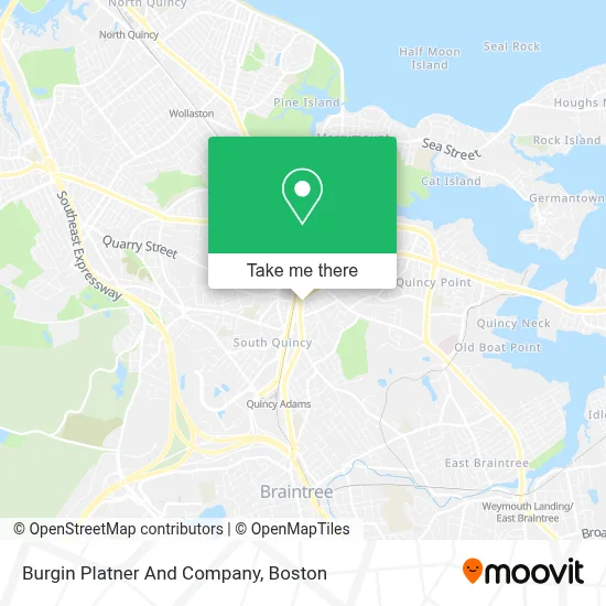 Burgin Platner And Company map