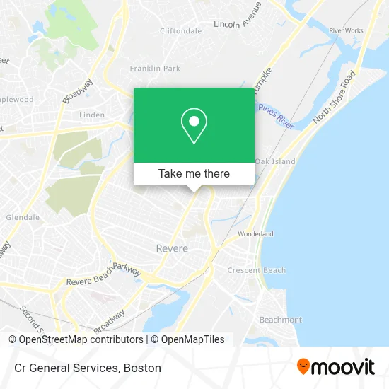 Cr General Services map