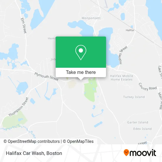 Halifax Car Wash map