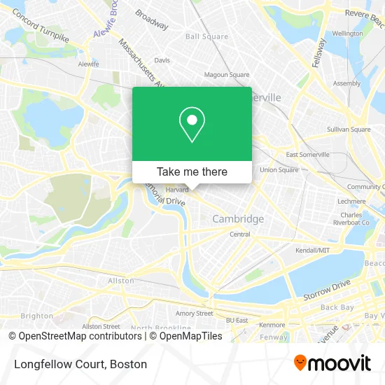 Longfellow Court map