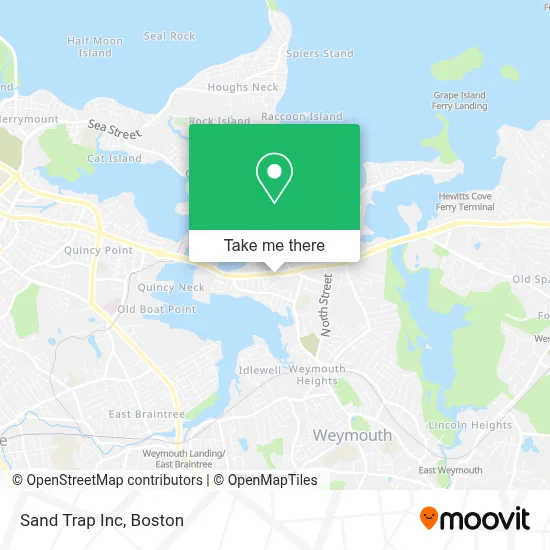 Sand Trap Inc map