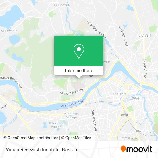 Vision Research Institute map