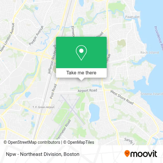Npw - Northeast Division map